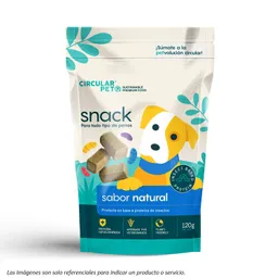 Circular Pet Snack Para Perro Sabor Natural - Insecto 120g