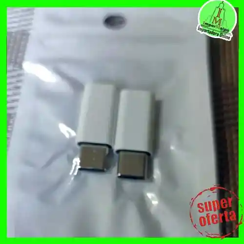 Adaptador Para Iphone Lightning A Tipo C Otg De 8 Pines Iphone Hembra A Conector Tipo C Macho