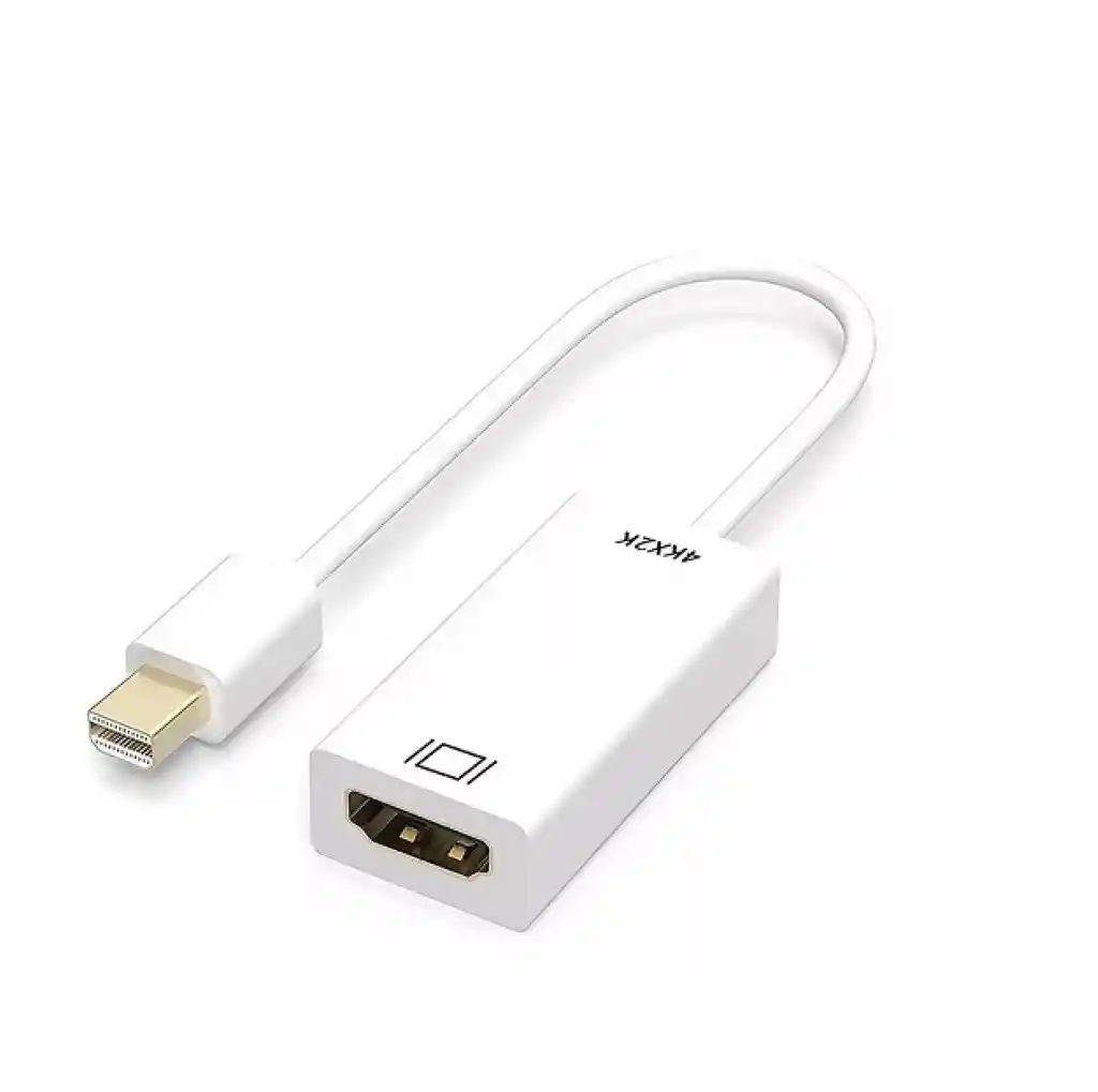 Adaptador Mini Displayport A Hdmi 4k Ultra Hd Para Macbook Thunderbolt Convertidor A Cable Hdmi Conversor