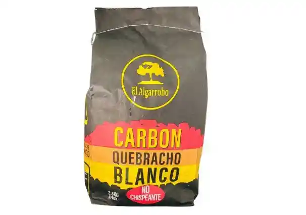 Carbon Quebracho Blanco Premium El Algarrobo 2.5kg