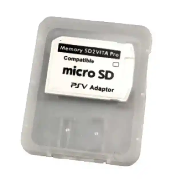 Adaptador Micro Sd Ps Vita, Adaptador De Ranura Para Tarjeta Memoria Sd Sd2vita Psvita