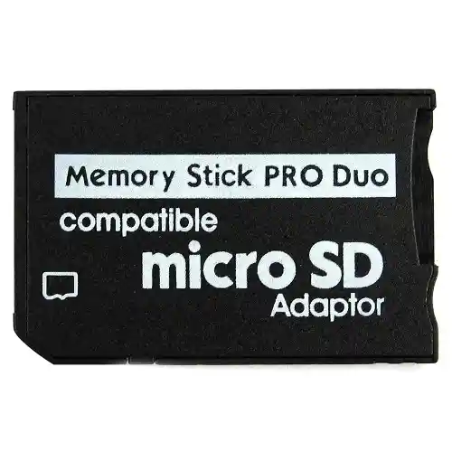 Adaptador Micro Sd Para Psp Portatil Memory Stick Pro Duo Para Playstation Slim Cámara Sony