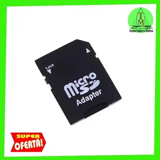 Adaptador Micro Sd A Sd Grande Lector Memoria Grande Sandisk Gb Pc Notebook