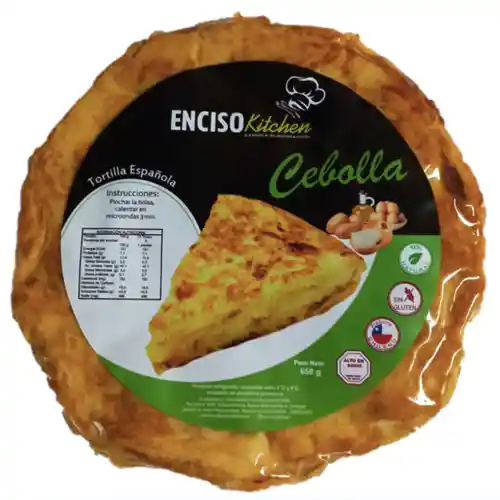 Tortilla De Papa - Cebolla 600 Gr