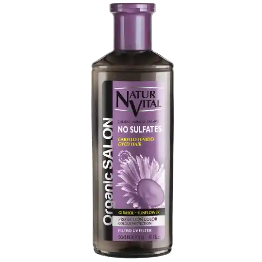 Shampoo Cabello Teñido Organic Salon Naturvital