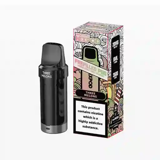 Nexpod Repuesto Refilled Pod 5000 Puffs Three Melons - Wotofo