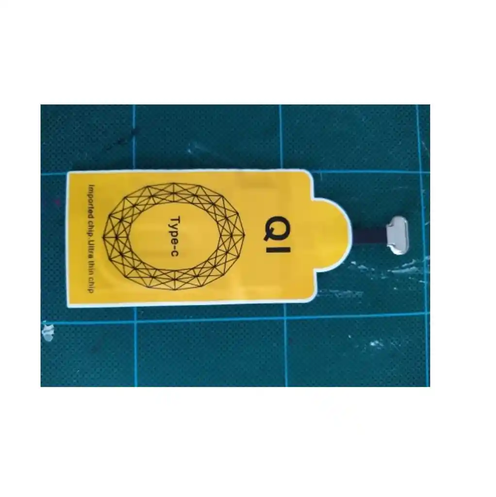 Adaptador De Carga Carga Rapida 2 A Receptor Cargador Inalambrico Qi Tarjeta De Carga Tipo C (tipo C)