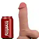 Dildo Realista Con Piel Deslizante 7.8"