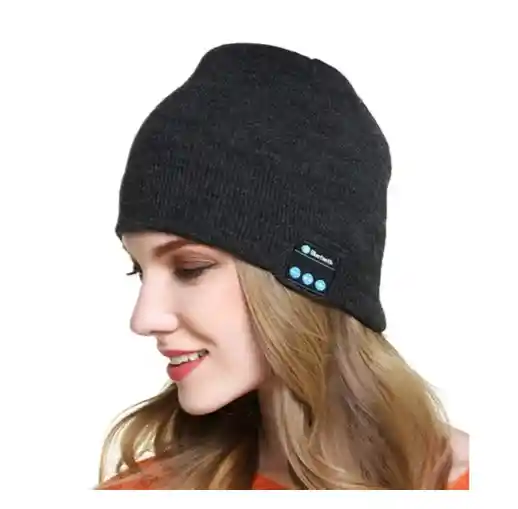 Audífonos Bluetooth Gorro Orginales Lana Auriculares Inalambricos Incluidos Gorra Tejida