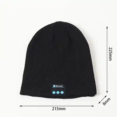 Audífonos Bluetooth Gorro Orginales Lana Auriculares Inalambricos Incluidos Gorra Tejida