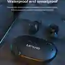 Audífonos Bluetooth Lenovo Originales Xt91 Auricular Recargable 4hrs Manos Libres Originales Para Hablar Gamer Con Microfonos 5 Horas Con Caja De Carga (negros)