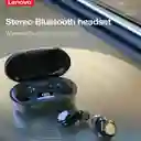 Audífonos Bluetooth Lenovo Originales Xt91 Auricular Recargable 4hrs Manos Libres Originales Para Hablar Gamer Con Microfonos 5 Horas Con Caja De Carga (negros)