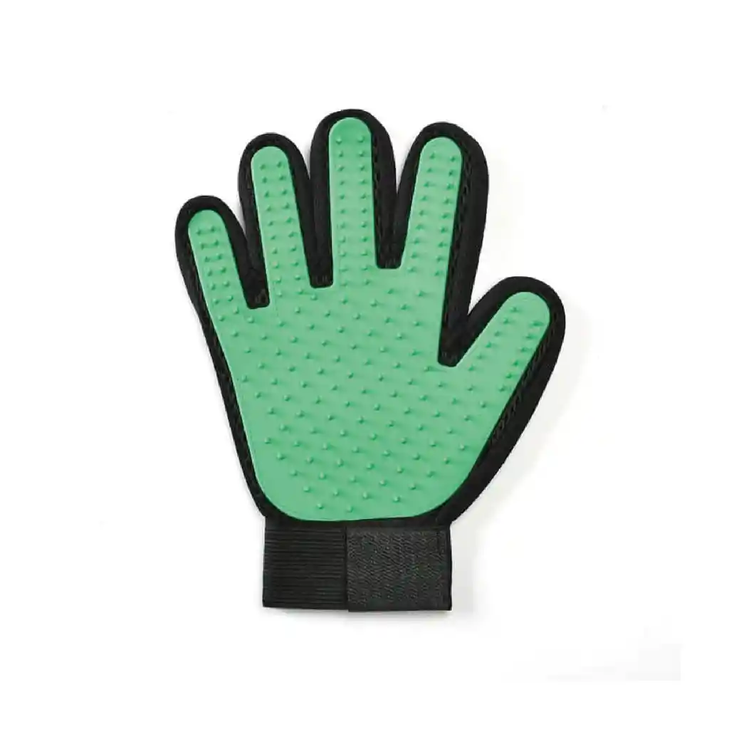 Guante Para Peinar Y Quitar Pelos (verde)