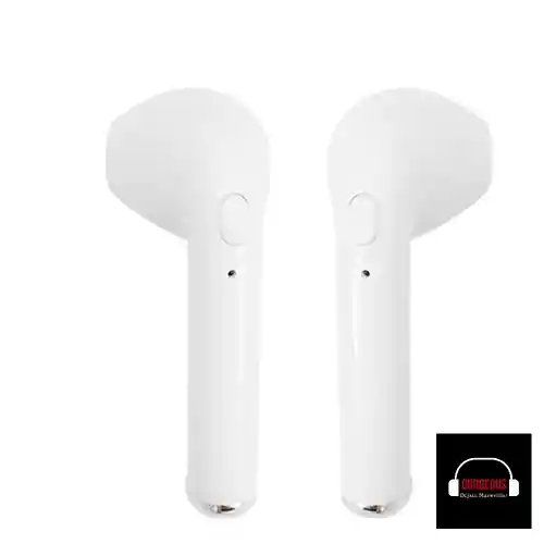 Audífonos Bluetooth Auriculares Inpods Recargables Manos Libres Gamer 3 Hrs Caja De 4 Cargas Extras (blancos)