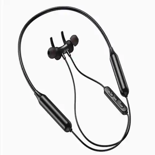 Audífonos Bluetooth Auriculares Inalambricos Recargables 7hrs Dd9 Con Microfono Manos Libres Para Hablar Magneticos Dd9 Semigancho (negros)