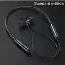 Audífonos Bluetooth Auriculares Inalambricos Recargables 7hrs Dd9 Con Microfono Manos Libres Para Hablar Magneticos Dd9 Semigancho (negros)