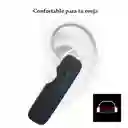 Audífono (1) Bluetooth Recargable 2hrs Auricular Inalámbrico Micrófono Llamadas Manos Libres (cuadrado)