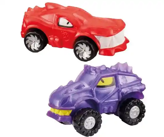 Goo Jit Zu Heroes Goo Mobiles Smash Pack Brawlin´blazagon Vs Treadz Shredz