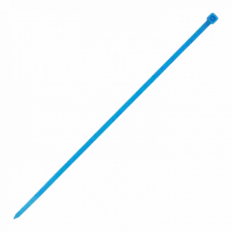 Amarra Plastica 3.6x200mm Azul 100 Pzas