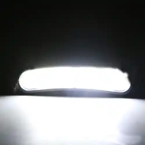 Luz Linterna Led Tipo Clip Frontal Potente Led (pilas Aaa No Incluídas)