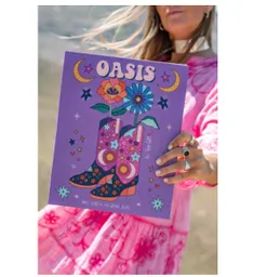 Tere Gott Libro Oasis Anti Stress Coloring Book