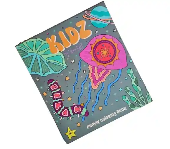 Tere Gott Libro Kidz Family Coloring Book