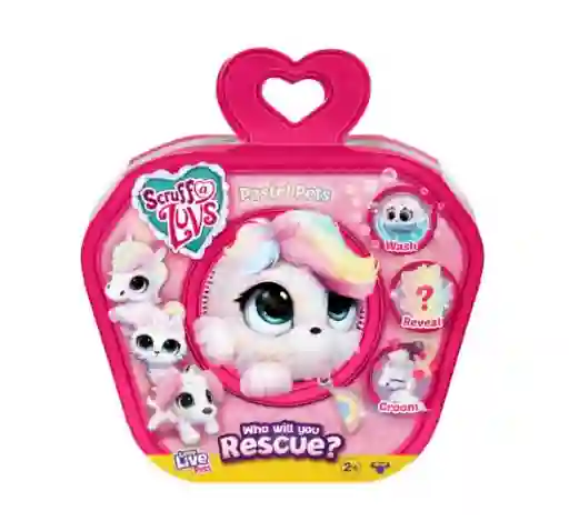 Scruff A Luvs Peluche Rescatame Pastel Pets Little Live Pets