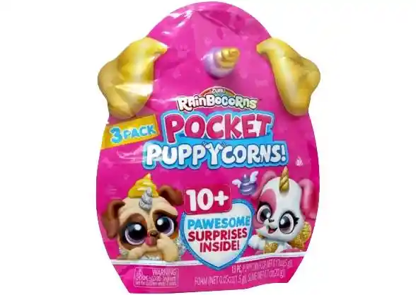 Zuru Rainbocorns Pocket Puppycorns! 3 Figuras Y Sorpresas!