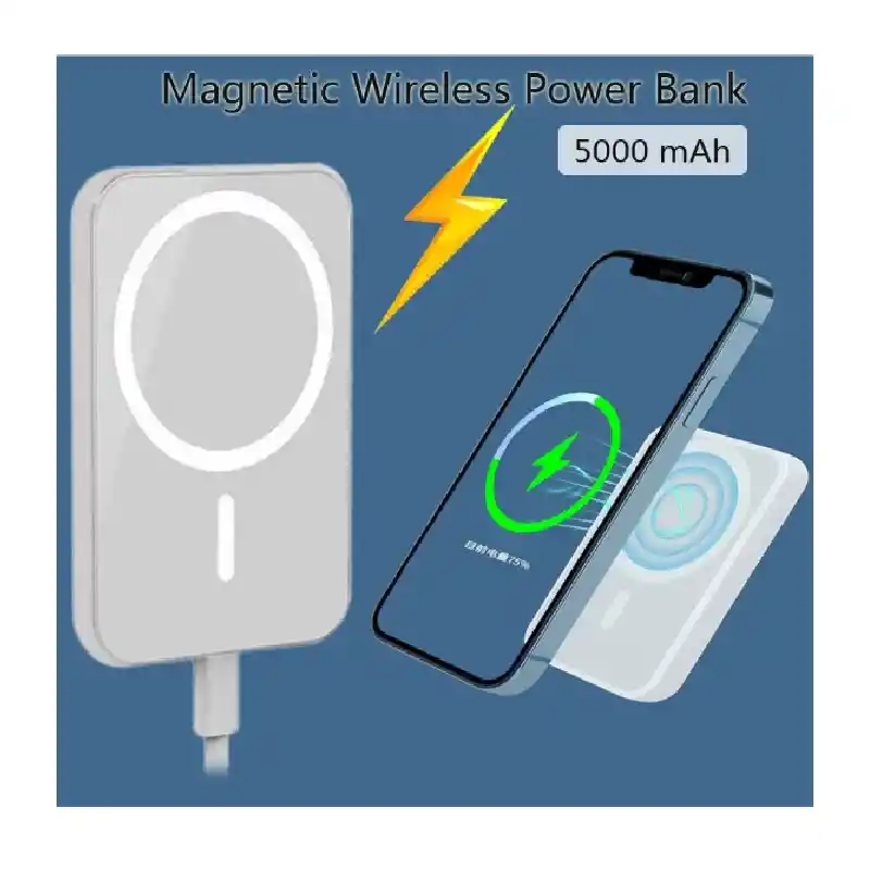 Cargador De Celular Inalambrico Magnetico Magsafe Carga Rapida 2a 20w Smartphone Android Para Iphone