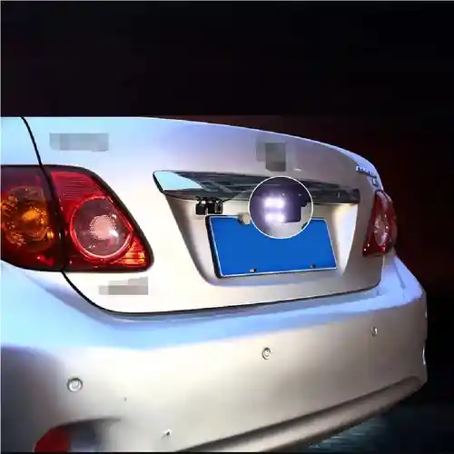 Camara Retroceso Trasera Para Auto 12 Led Vision Nocturna Coche Full Hd Se Conecta A Radio Android Para Ver En Pantalla 103 Cuadrada