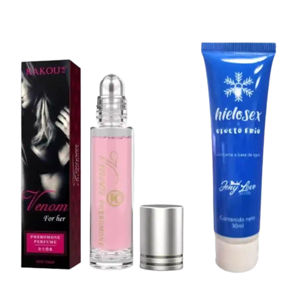 Lubricante Intimo Efecto Frio + Perfume Con Feromonas