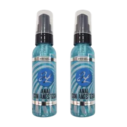 Pack 2 Lubricantes Anal Dilatador Con Anestesia