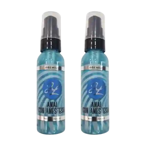 Pack 2 Lubricantes Anal Dilatador Con Anestesia