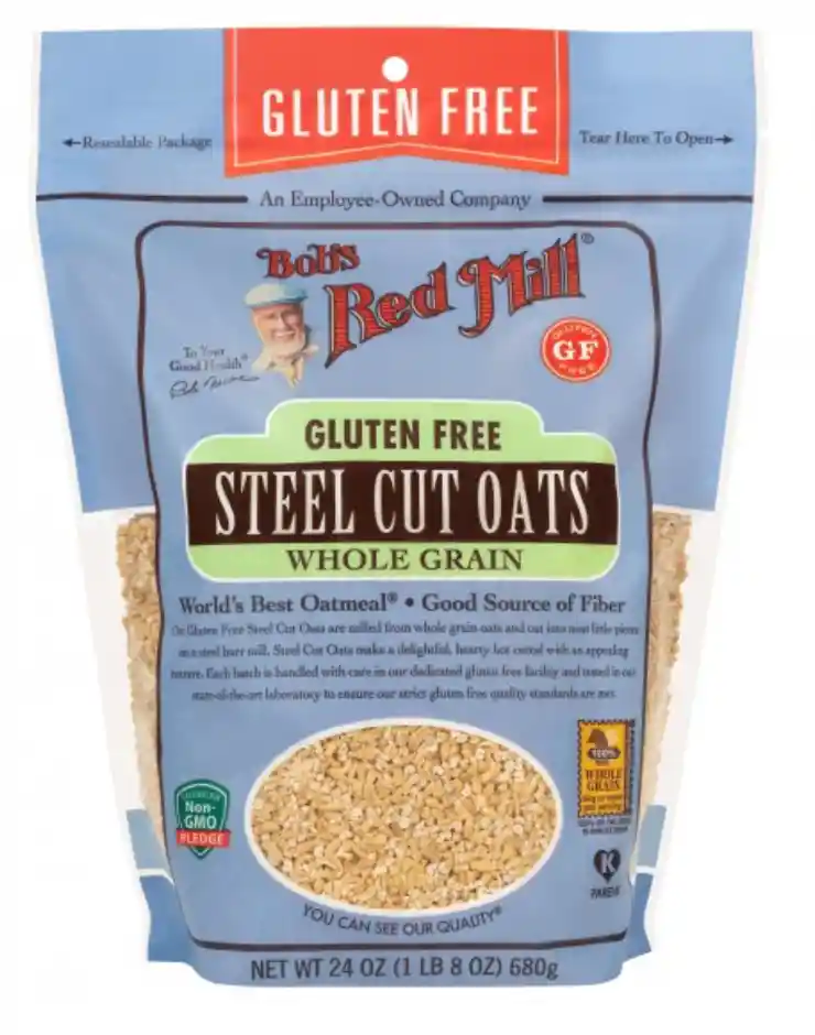 Steel Cut Oats Whole Grain Gluten Free Bob's Red Mill 680g