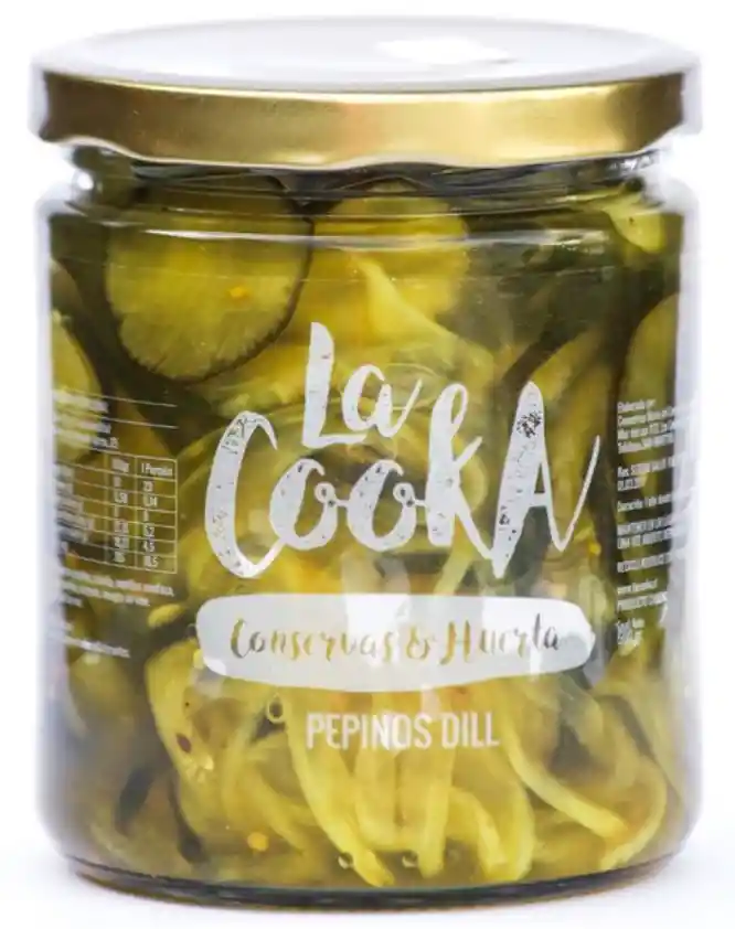 Pepinillos Dill La Cooka 500 Grs