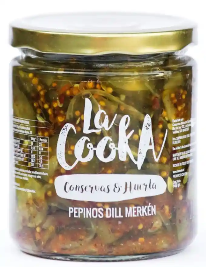 Pepinos Dill Merken La Cooka 500 Grs