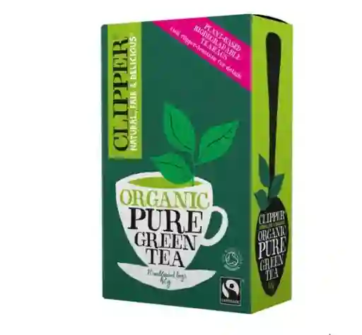 Green Tea Pure Orgánico Clipper 20 Bolsitas