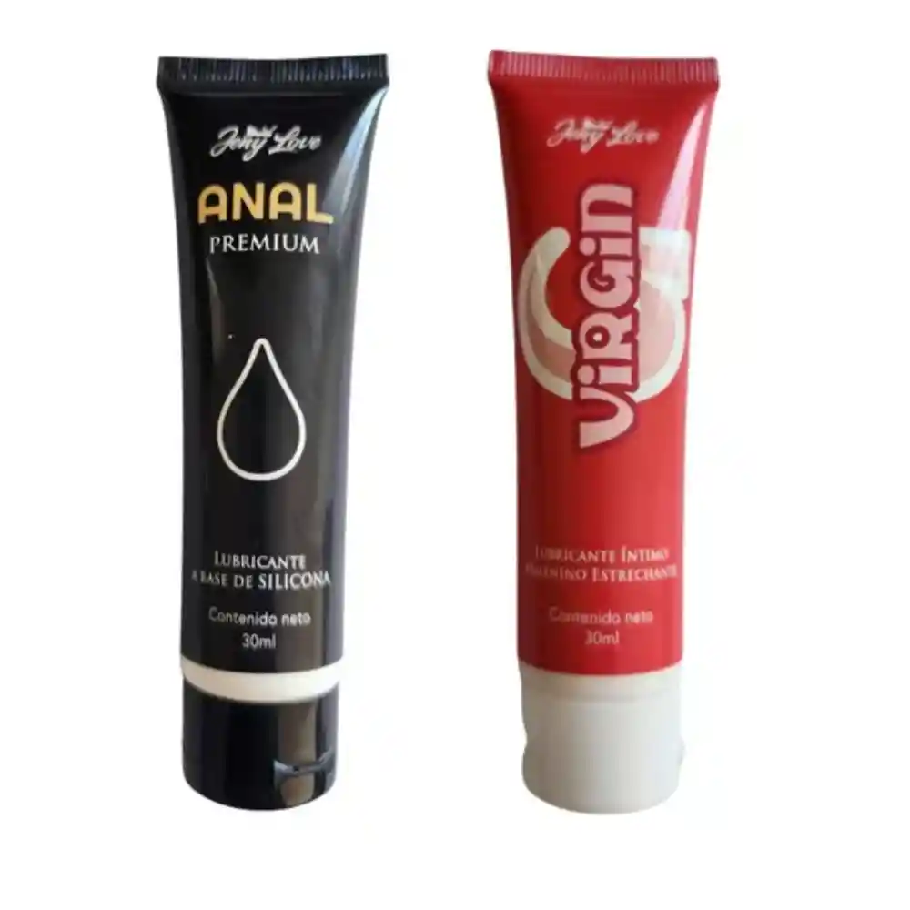 Lubricante Anal De Silicona Dilatador + Virgin Rejuvenecedor