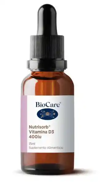 Vitamina D3 En Gotas Biocare 400 U.i