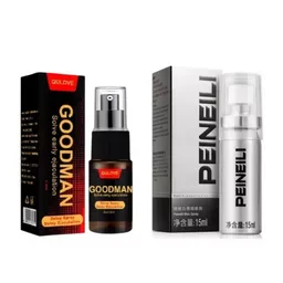 Pack 2 Retardantes Masculino Peineili + Goodman Ereccion