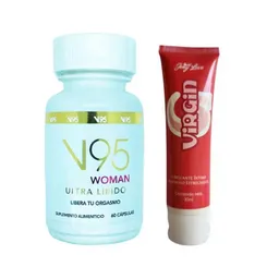 V95 Woman Mas Libido Menopausia + Lubricante Excitante