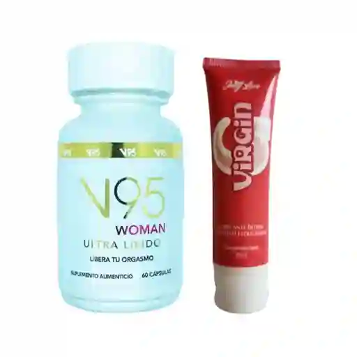 V95 Woman Mas Libido Menopausia + Lubricante Excitante