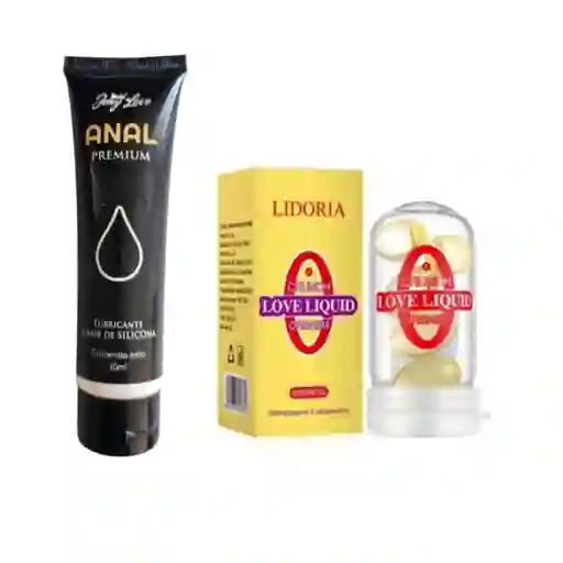 Lubricante Anal + Orgasmix Virgin Afrodisiaco Excitante