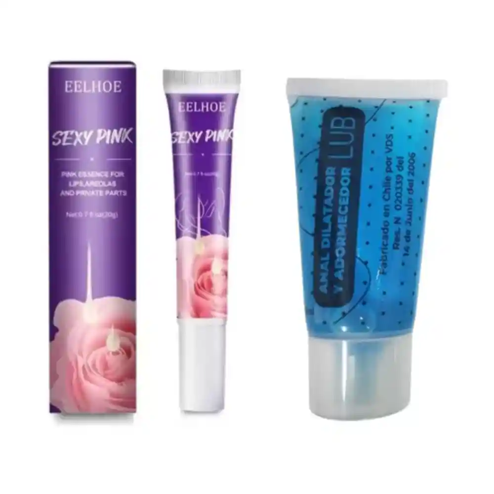 Crema Blanqueadora Zonas Intimas + Lubricante Anal 30ml
