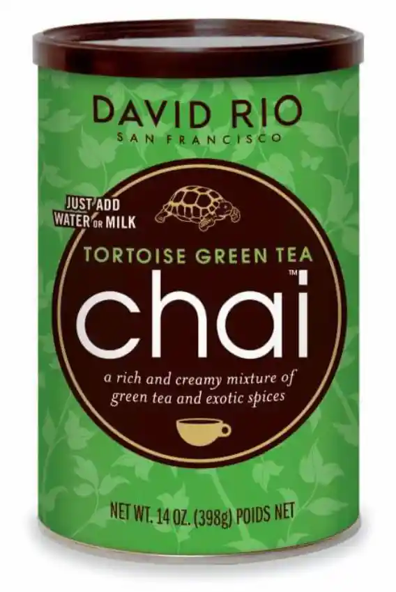 Té Chai Tortoise Green Tea David Rio Chai 398g