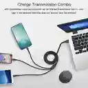 Cable Carga Rápida Celular 3 En 1 Android Samsung Para Iphone, Tipo C Telefono Smartphone