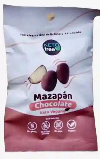 Mazapán Chocolate Keto (vegano, Sin Gluten) 42g Ketofree