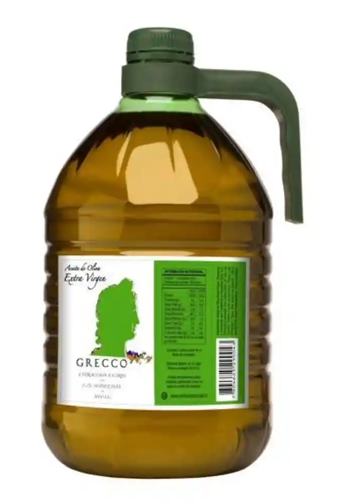 Aceite De Oliva Extra Virgen 5 Lts Grecco