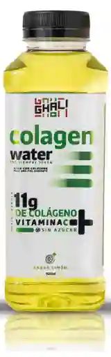 Colagen Water Sabor Limón 500ml (sin Azúcar) - 11 Grs De Colágeno Ghali