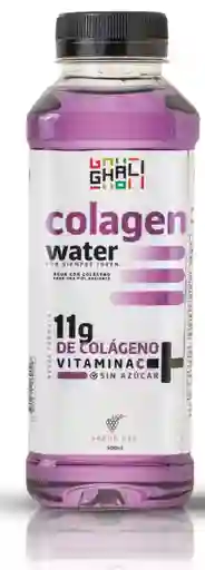 Colagen Water Sabor Uva 500ml (sin Azúcar) - 11 Grs De Colágeno Ghali